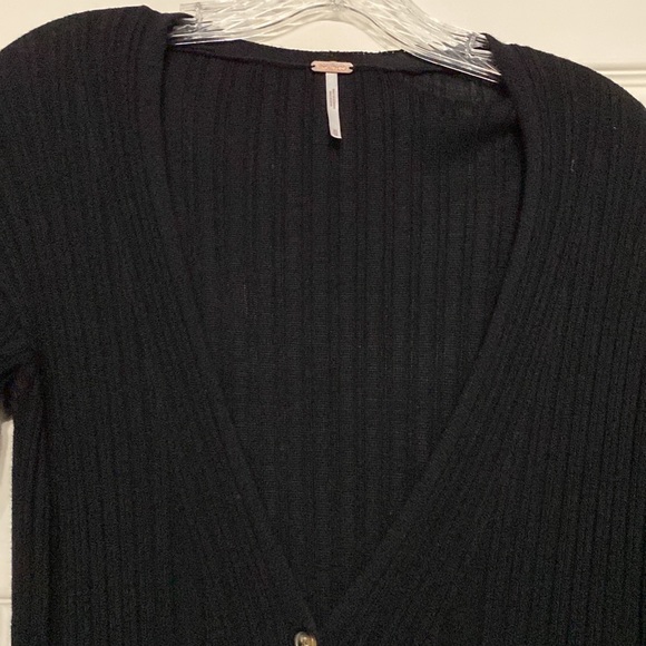 Free People Skinny Mini Duster Cardigan - Picture 6 of 12